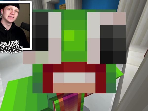 UnspeakablePlays - Crazy Try Not to Laugh Minecraft Challenge! / World's Easiest Minecraft World!