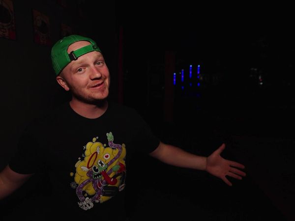 Unspeakable - Sneaking Into a Trampoline Park Overnight