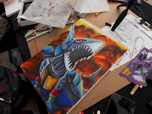 ZHC - Best Oil Pastel Art Wins $5,000!