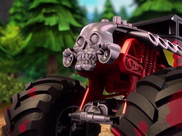 Hot Wheels Monster Trucks Camp Crush - I Monster Truck Fanno Confusione In Una Selvaggia Zuffa Con Vernice!