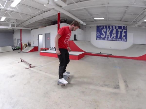 Andrew Schrock - Widest Skateboard Trucks / Triple-Decker Game of S.K.A.T.E.
