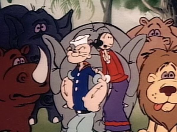 Popeye: The Continuing Adventures - Close Encounters of the Third Spinach / The Delmonica Diamond