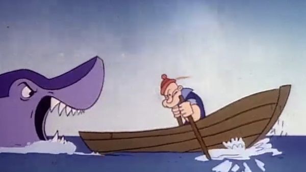 Popeye: The Continuing Adventures - Shark Treatment / A Horse of a Flying Color