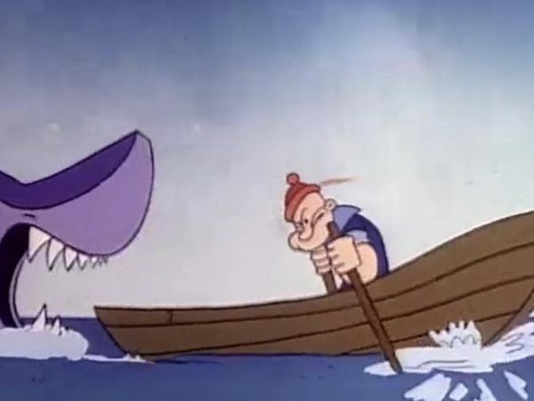 Popeye: The Continuing Adventures - Shark Treatment / A Horse of a Flying Color