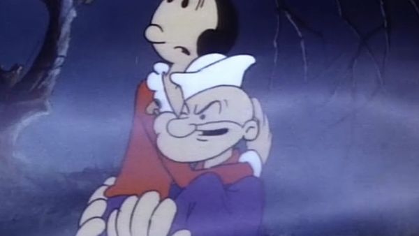 Popeye: The Continuing Adventures - This episode includes Popeye the Sleepwalker / The Terrifyink Transylvanian Treasure Trek