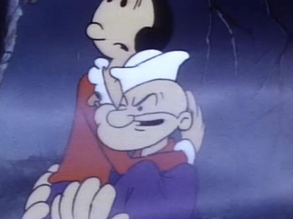 Popeye: The Continuing Adventures - This episode includes Popeye the Sleepwalker / The Terrifyink Transylvanian Treasure Trek