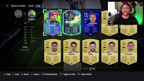 Futcrunch - I Used a Full German Team in Champs / The Greatest ST Partnership