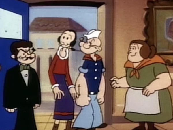 Popeye: The Continuing Adventures - A Camping We Will Go / The Mask of Gorgonzola