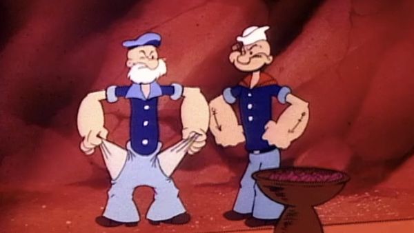 Popeye: The Continuing Adventures - The Spinach Bowl / Popeye at the Center of the Earth