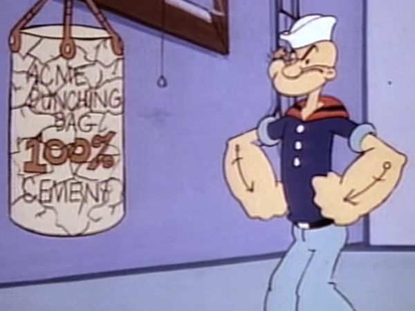 Popeye: The Continuing Adventures - Popeye the Painter / Bully Dozer