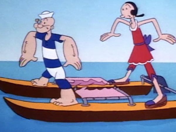 Popeye: The Continuing Adventures - Paddle Wheel Popeye / Water Ya Doin’?