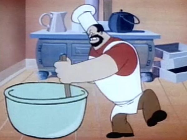 Popeye: The Continuing Adventures - Bad Day at the Bakery / Popeye in Wonderland