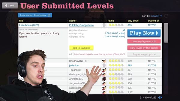 LazarBeam - The Weirdest Google Searches / I Love Happy Wheels