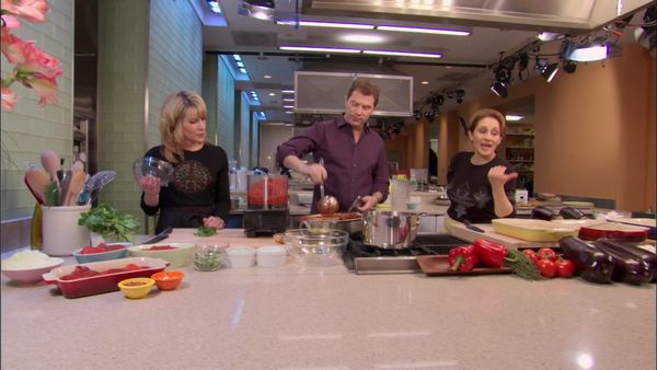 Throwdown with Bobby Flay - Eggplant Parmesan