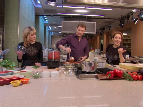 Throwdown with Bobby Flay - Eggplant Parmesan