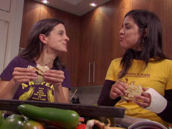 Throwdown with Bobby Flay - Arepas