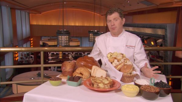 Throwdown with Bobby Flay - Chocolate Bread Pudding