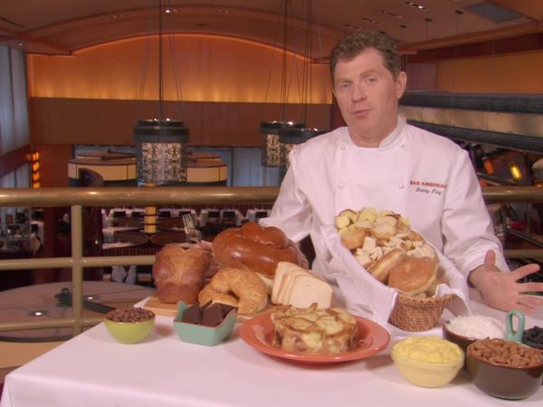 Throwdown with Bobby Flay - Chocolate Bread Pudding