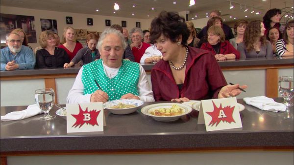 Throwdown with Bobby Flay - Chicken Matzo Ball Soup
