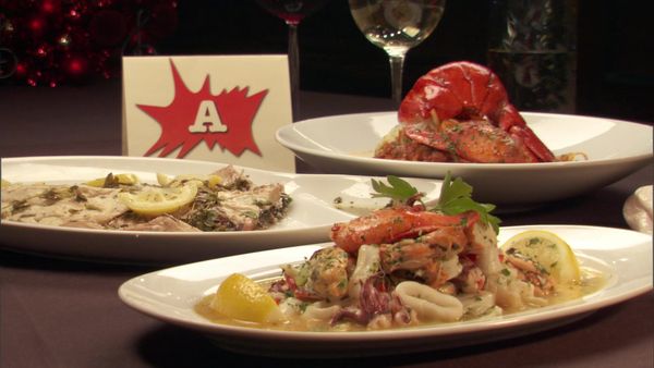 Throwdown with Bobby Flay - Feast of Seven Fishes