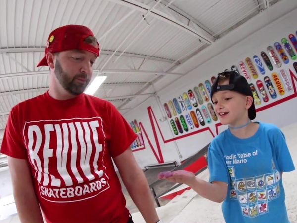 Andrew Schrock - Father and Son Hide-and-Seek / Gigantic Bottle Flips