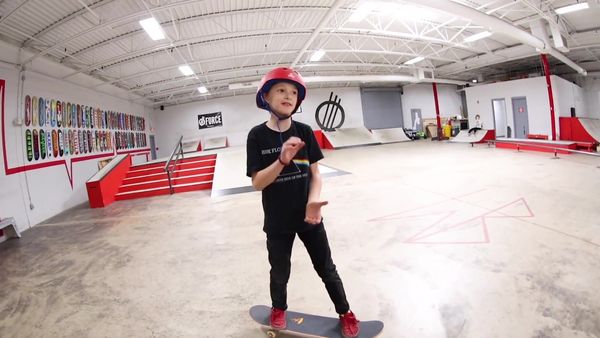Andrew Schrock - Ryden's First Kickflip / Baby Pushes Brother in Truck