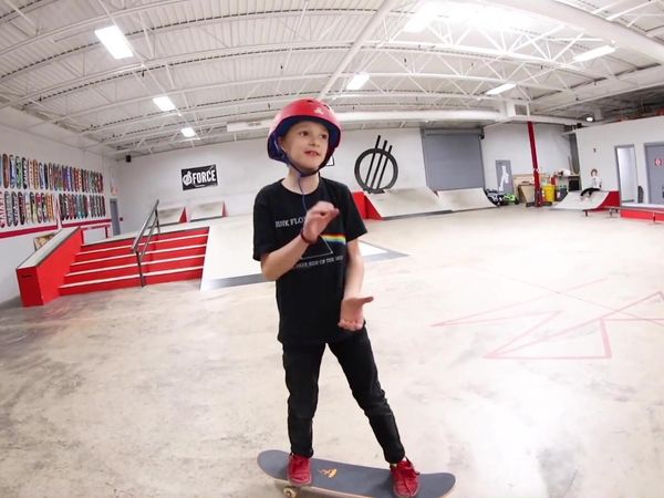 Andrew Schrock - Ryden's First Kickflip / Baby Pushes Brother in Truck