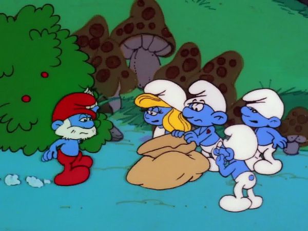 Les Schtroumpfs - Le Pirlouit-garou / Les schtroumpfs en cerf-volant