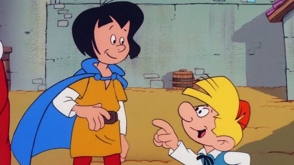 Les Schtroumpfs - Pirlouit rencontre Grossbouf / Le gnome grincheux