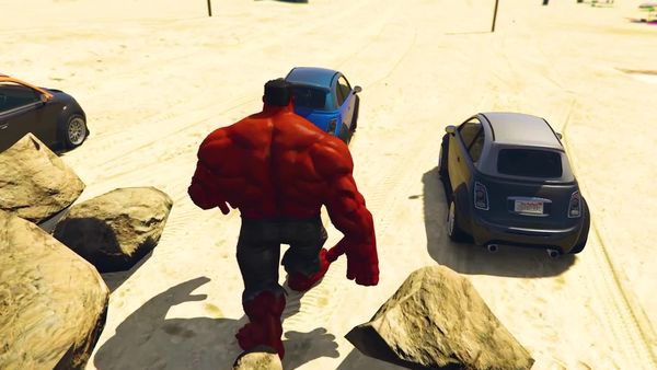 Bloo - From Sonic to Hulk Sonic in GTA 5