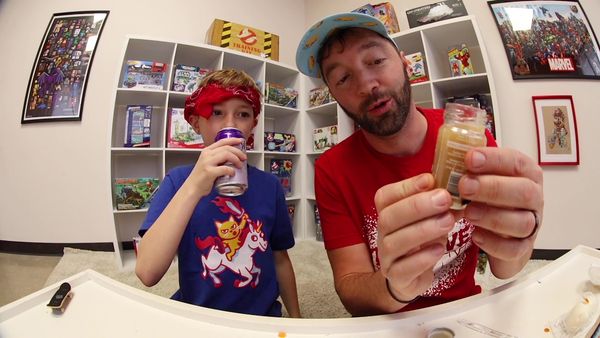 Andrew Schrock - Weird Food Taste Test / Snow Tubing