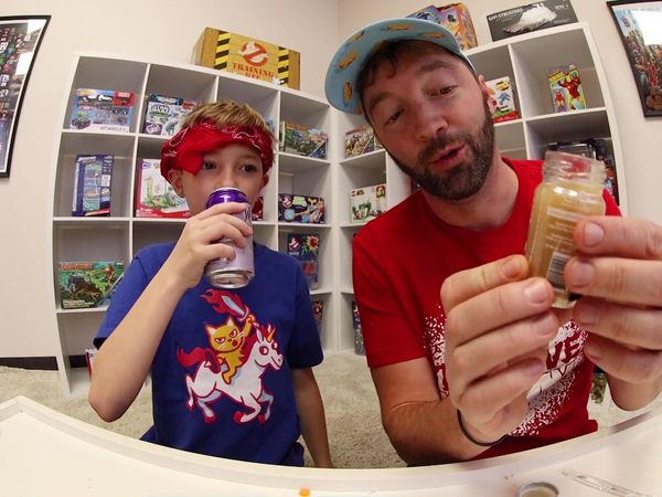 Andrew Schrock - Weird Food Taste Test / Snow Tubing