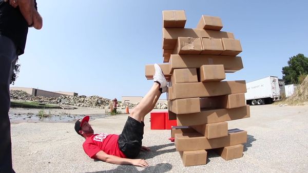 Andrew Schrock - Life-Sized Jenga / Game of S.C.O.O.T.