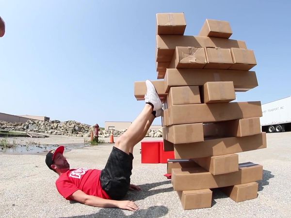 Andrew Schrock - Life-Sized Jenga / Game of S.C.O.O.T.