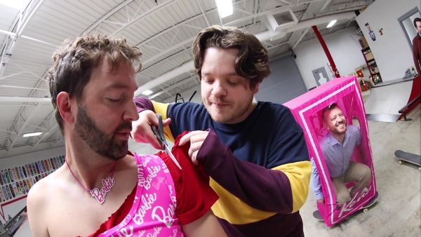 Andrew Schrock - Barbie vs. Ken in S.K.A.T.E. / Worst Skate Spot