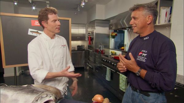 Throwdown with Bobby Flay - Salmon Chowder