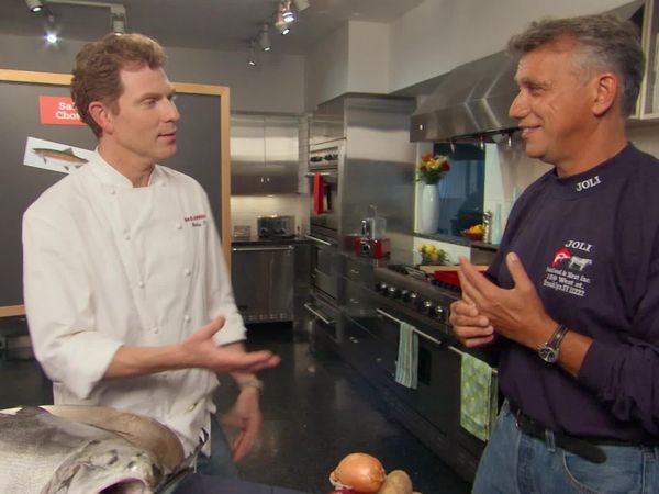 Throwdown with Bobby Flay - Salmon Chowder