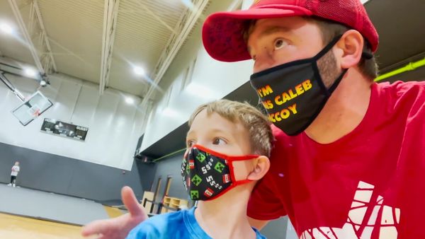 Andrew Schrock - Take Your Kid to Work Day / RC Dirt Bike vs. Ramp
