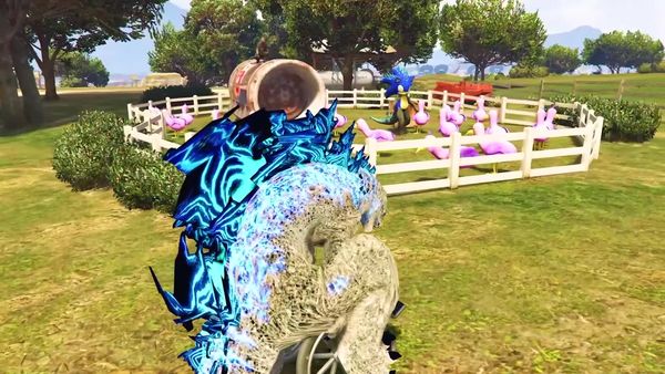 Bloo - From Sonic to Godzilla Sonic in GTA 5!