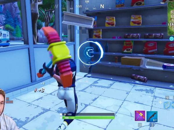 LazarBeam - Getting My Sister a Win and Random NFL Skin Challenge in Fortnite Battle Royale