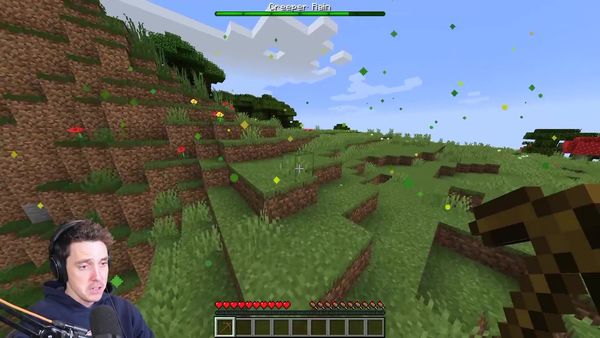 LazarBeam - Minecraft But It Rains Creepers / Minecraft's Most Broken Mods
