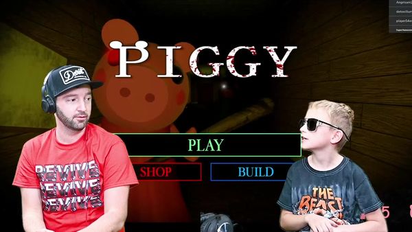 Andrew Schrock - Father and Son Steal a Car / Roblox Piggy