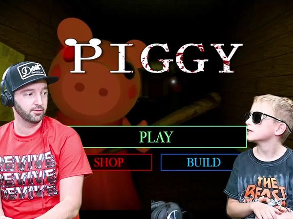 Andrew Schrock - Father and Son Steal a Car / Roblox Piggy