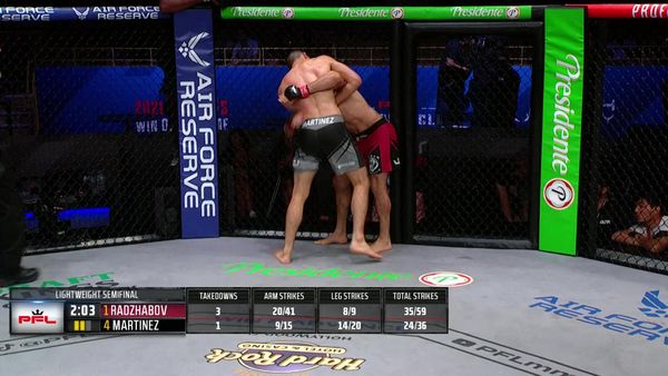 PFL Season - 2021 PFL Playoffs: Peso ligero y peso wélter, Parte 1