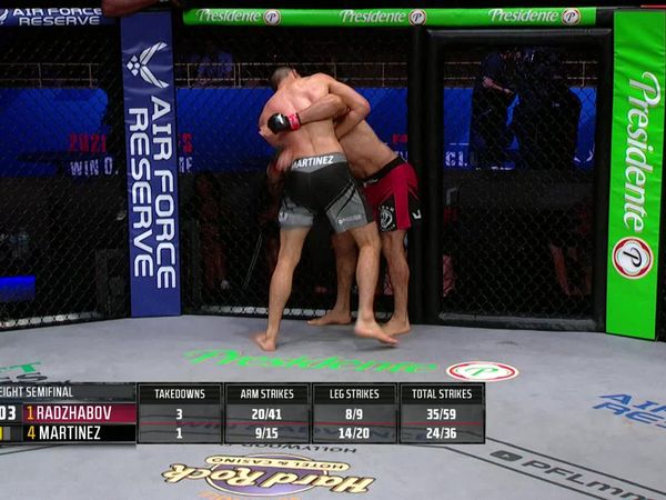 PFL Season - 2021 PFL Playoffs: Peso ligero y peso wélter, Parte 1