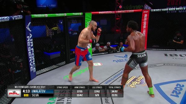 PFL Season - 2021 PFL Playoffs: Peso ligero y peso wélter, Parte 2