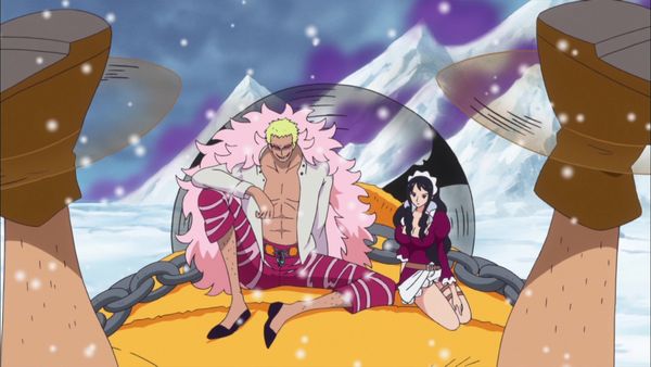 One Piece - Punk Hazard - Intense! Aokiji vs. Doflamingo!