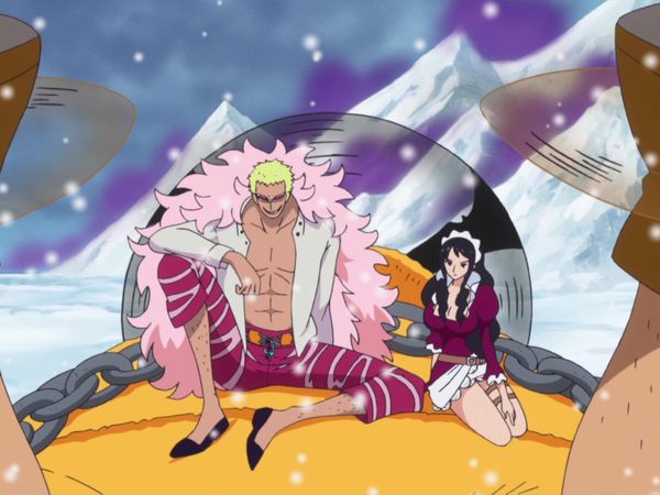 One Piece - Punk Hazard - Intense! Aokiji vs. Doflamingo!