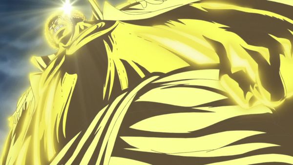 One Piece - Marineford - THE INSATIABLE AKAINU! LAVA FISTS PUMMEL LUFFY!