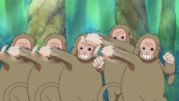 One Piece - Marineford - EACH ON DIFFERENT PATHS! LUFFY VS. GARP!